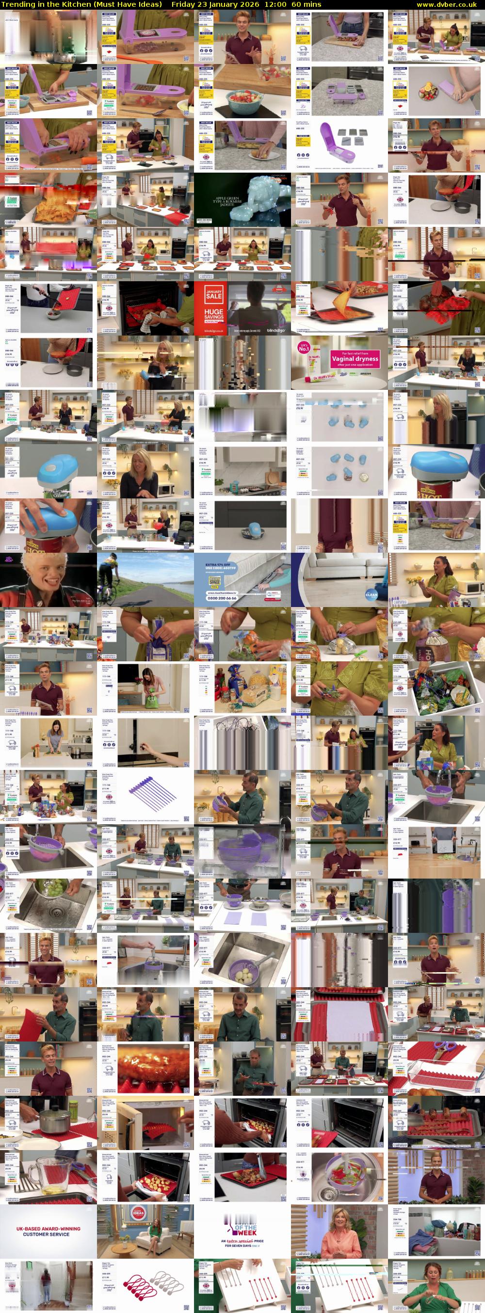 Trending in the Kitchen (Must Have Ideas) Friday 23 January 2026 12:00 - 13:00