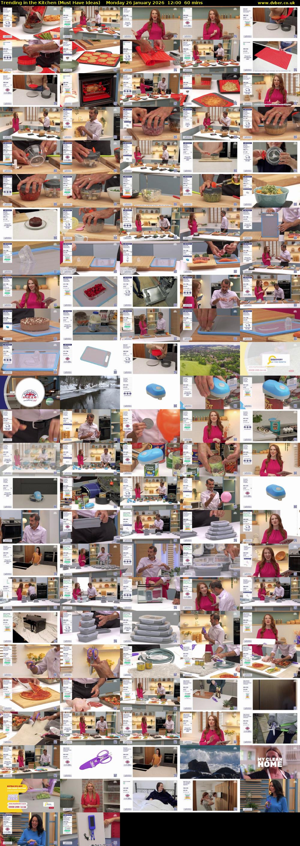 Trending in the Kitchen (Must Have Ideas) Monday 26 January 2026 12:00 - 13:00