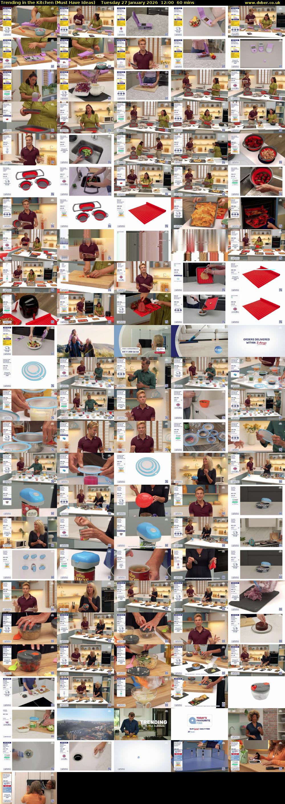 Trending in the Kitchen (Must Have Ideas) Tuesday 27 January 2026 12:00 - 13:00