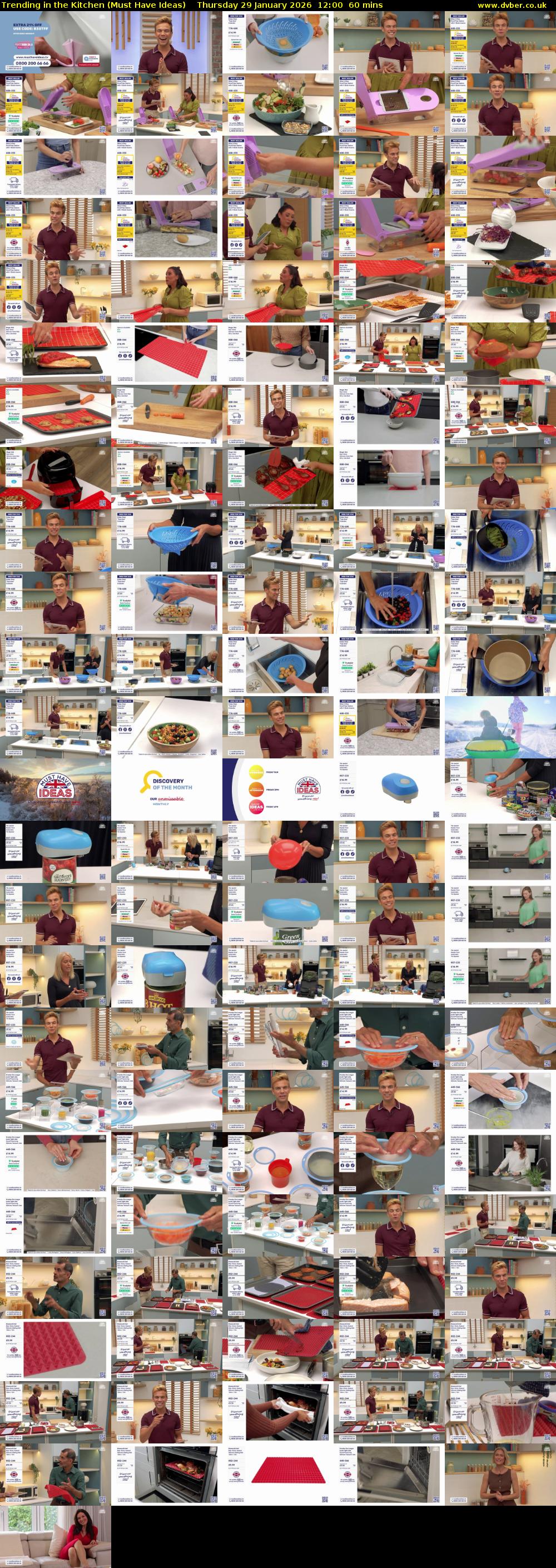 Trending in the Kitchen (Must Have Ideas) Thursday 29 January 2026 12:00 - 13:00