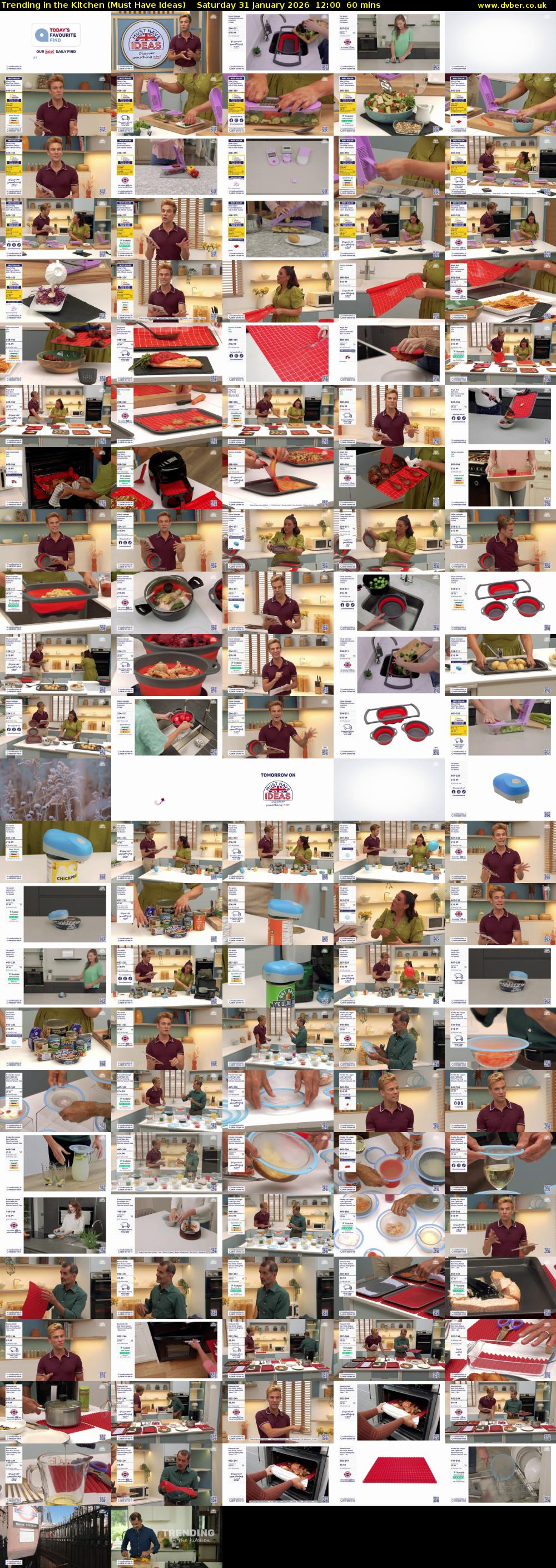 Trending in the Kitchen (Must Have Ideas) Saturday 31 January 2026 12:00 - 13:00