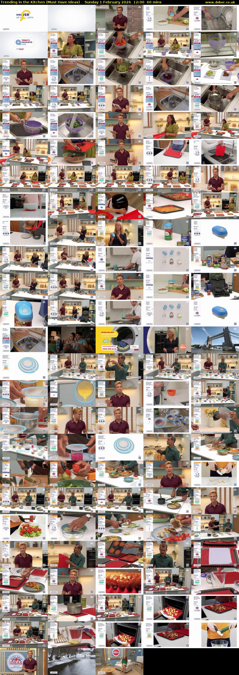 Trending in the Kitchen (Must Have Ideas) Sunday 1 February 2026 12:00 - 13:00