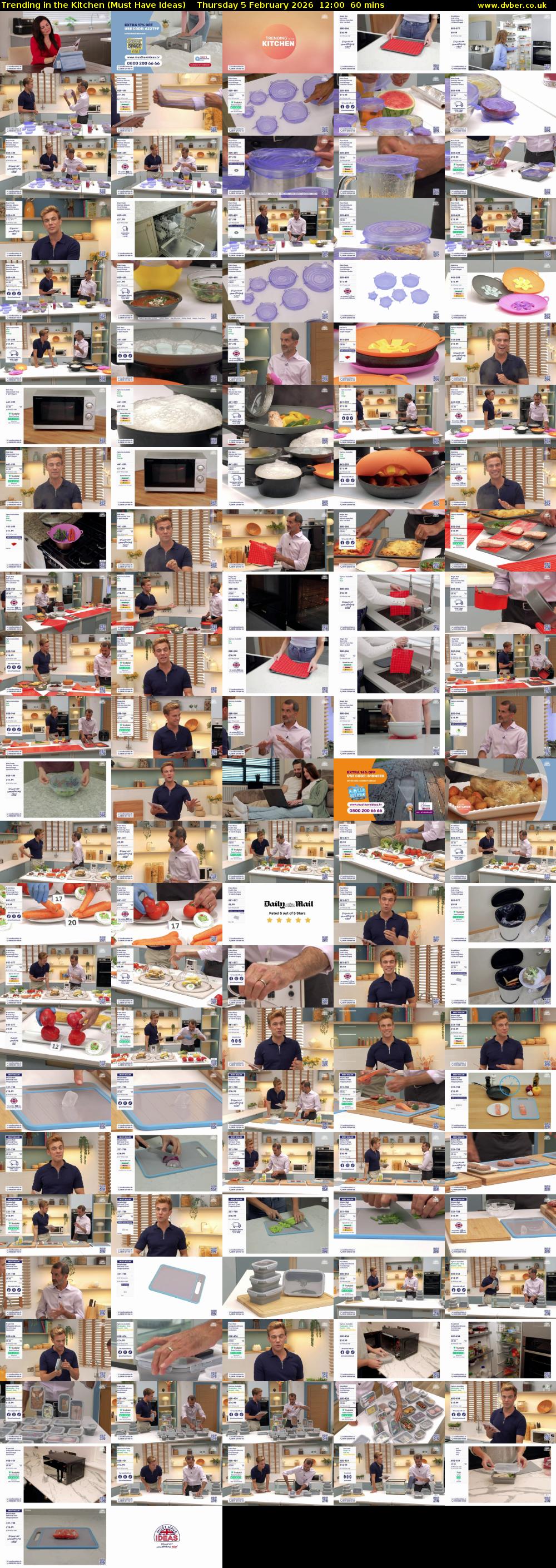 Trending in the Kitchen (Must Have Ideas) Thursday 5 February 2026 12:00 - 13:00