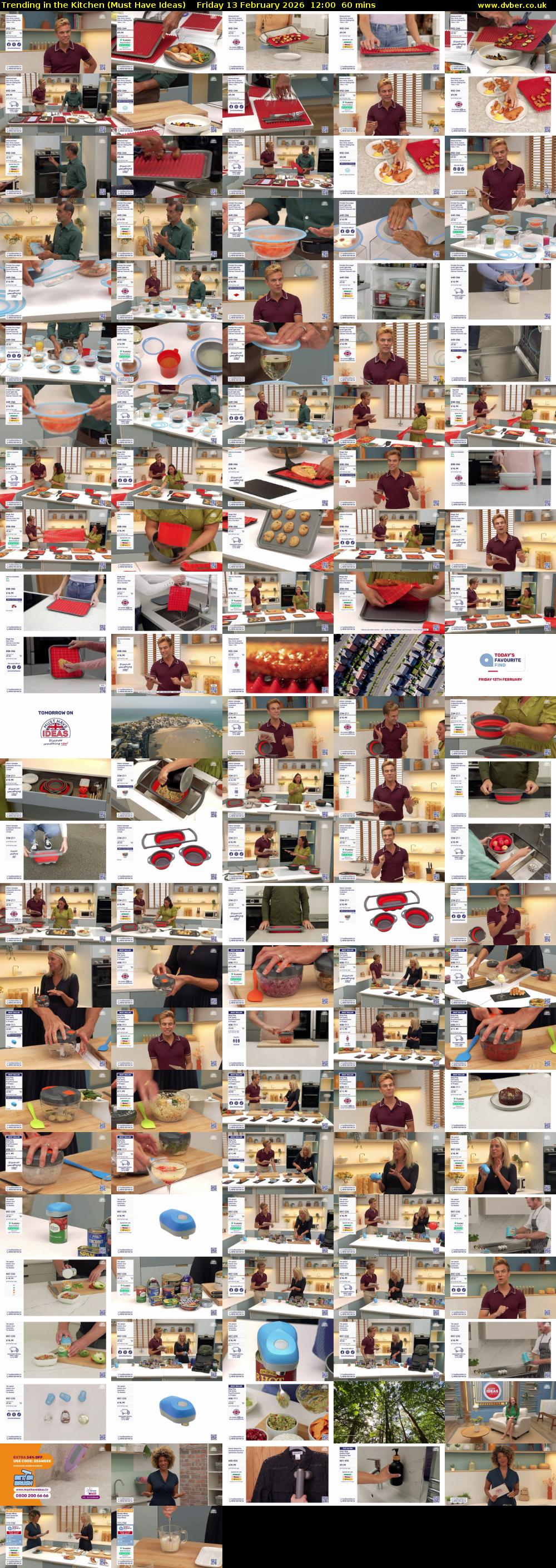 Trending in the Kitchen (Must Have Ideas) Friday 13 February 2026 12:00 - 13:00