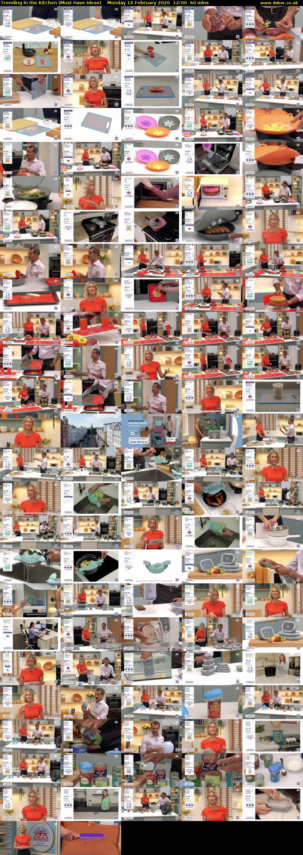 Trending in the Kitchen (Must Have Ideas) Monday 16 February 2026 12:00 - 13:00