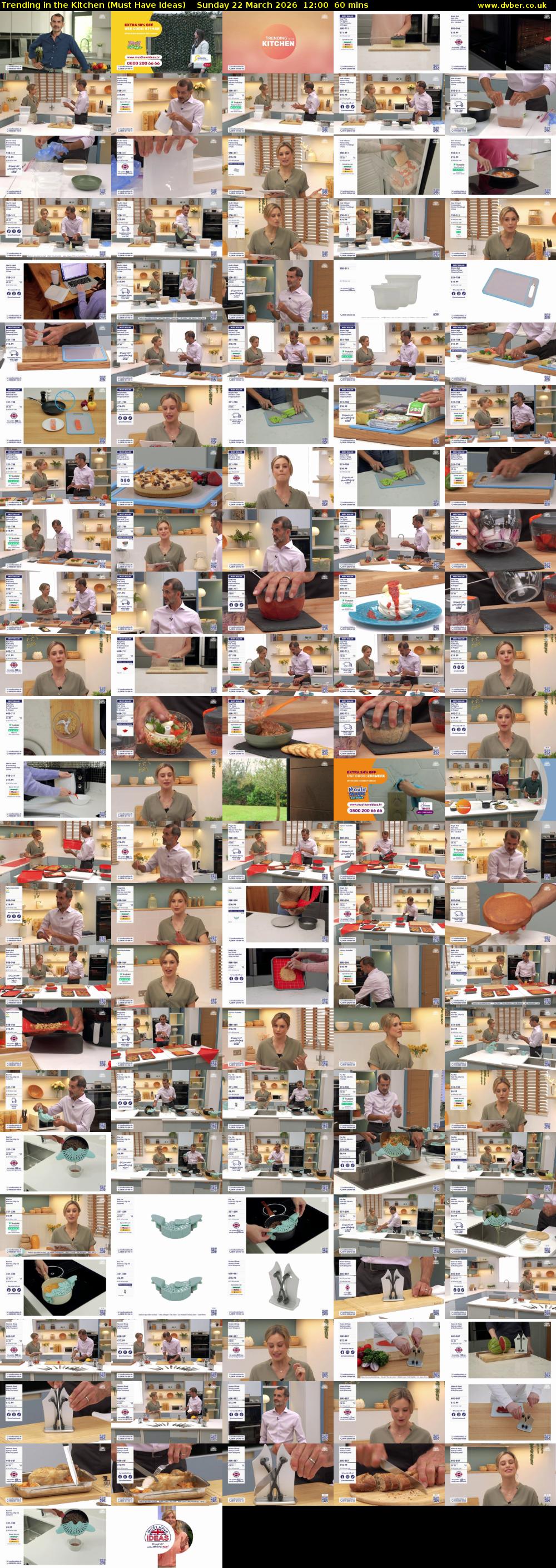Trending in the Kitchen (Must Have Ideas) Sunday 22 March 2026 12:00 - 13:00