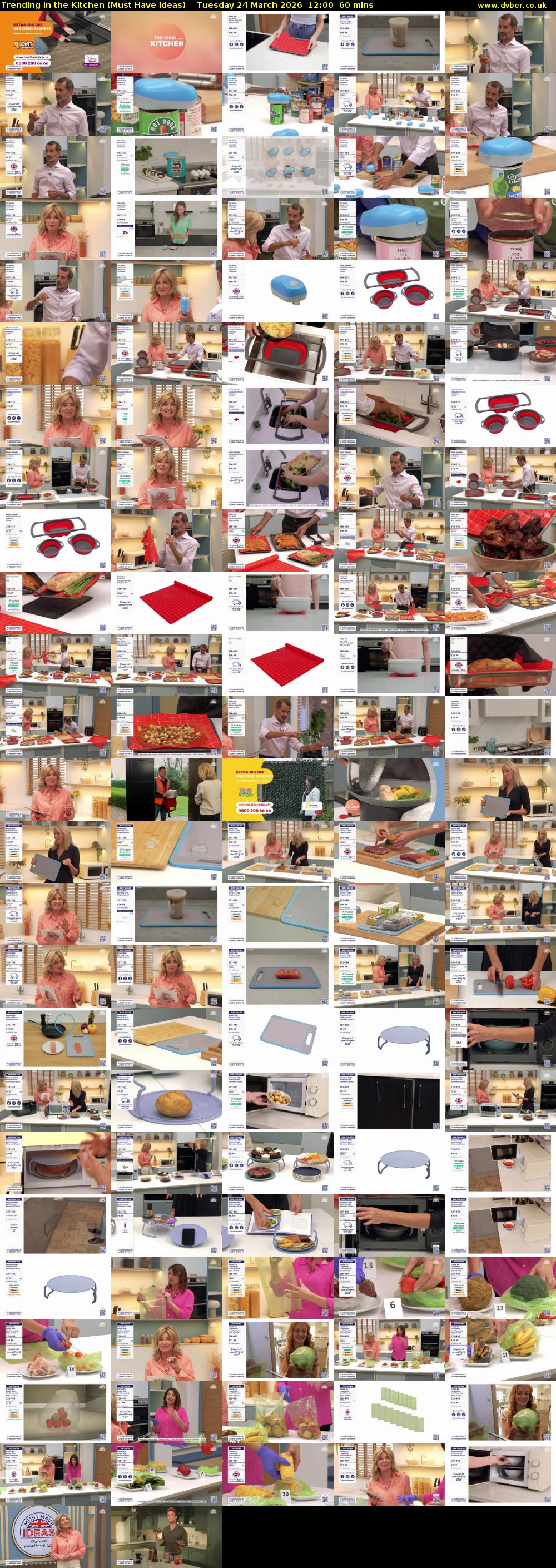 Trending in the Kitchen (Must Have Ideas) Tuesday 24 March 2026 12:00 - 13:00