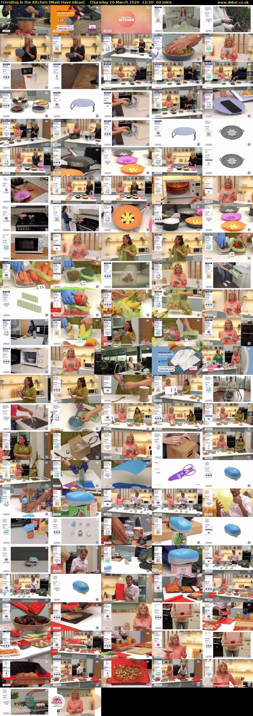 Trending in the Kitchen (Must Have Ideas) Thursday 26 March 2026 12:00 - 13:00