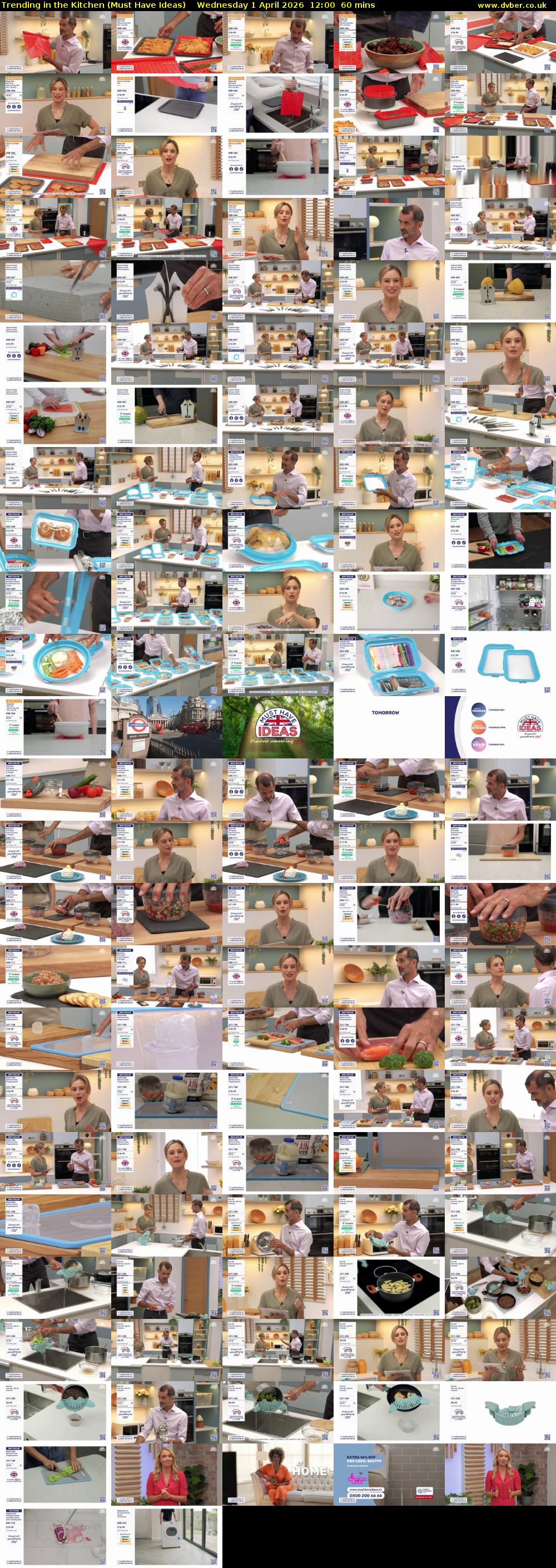Trending in the Kitchen (Must Have Ideas) Wednesday 1 April 2026 12:00 - 13:00