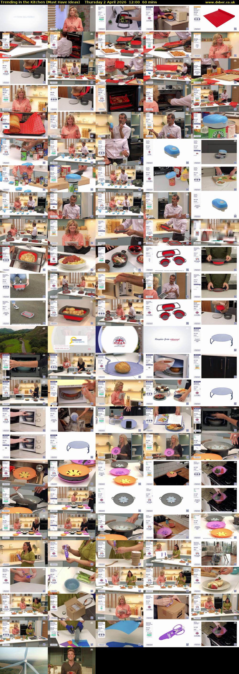 Trending in the Kitchen (Must Have Ideas) Thursday 2 April 2026 12:00 - 13:00