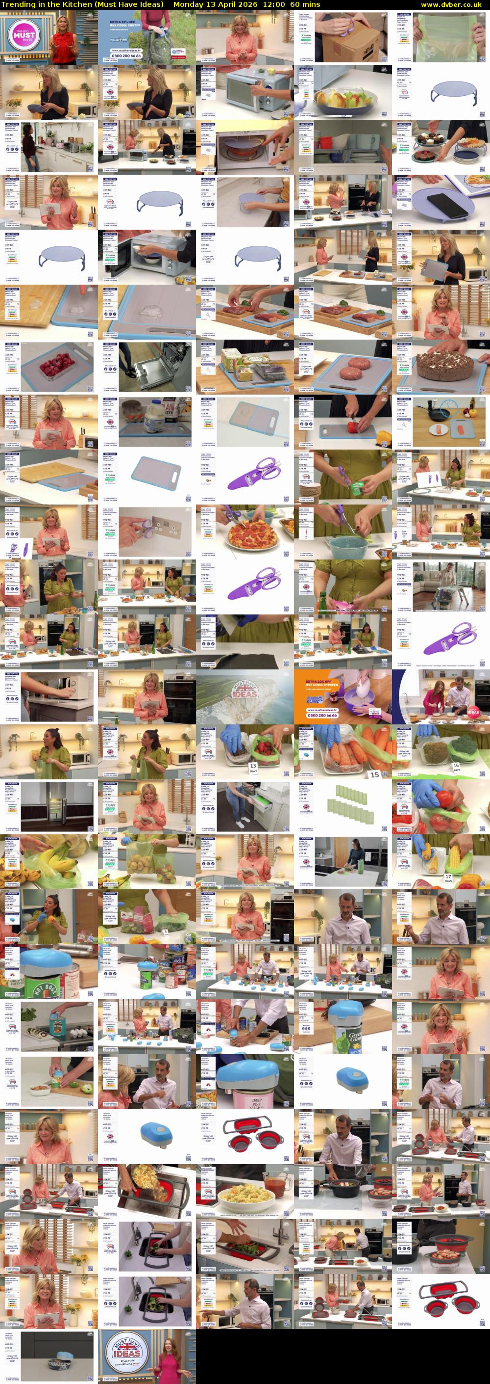 Trending in the Kitchen (Must Have Ideas) Monday 13 April 2026 12:00 - 13:00