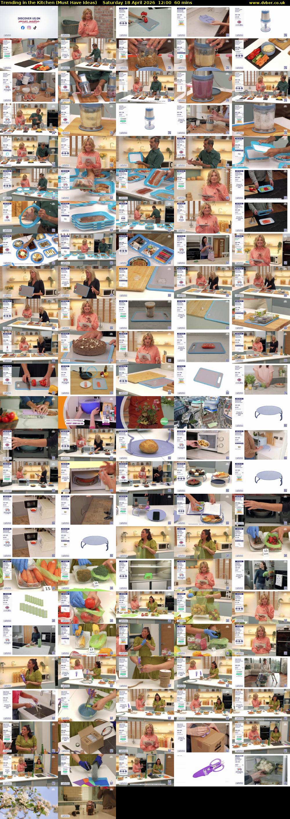 Trending in the Kitchen (Must Have Ideas) Saturday 18 April 2026 12:00 - 13:00