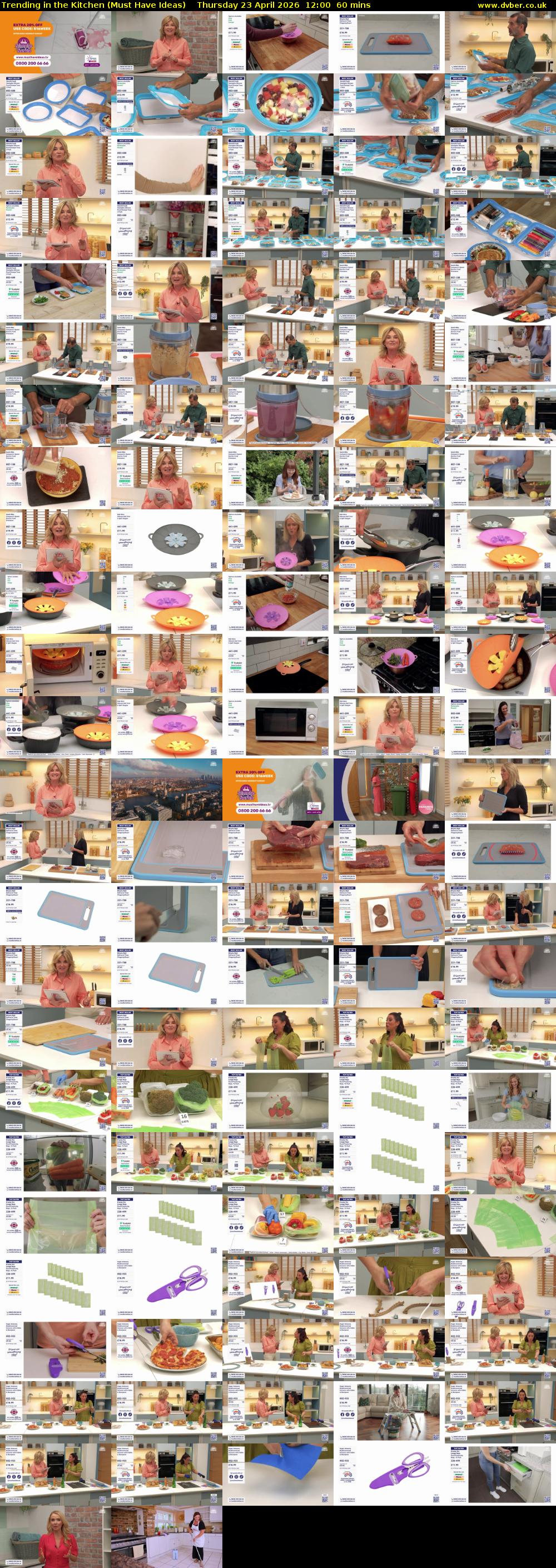 Trending in the Kitchen (Must Have Ideas) Thursday 23 April 2026 12:00 - 13:00