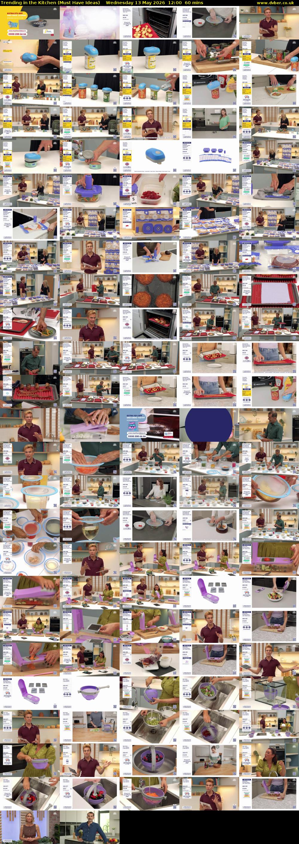 Trending in the Kitchen (Must Have Ideas) Wednesday 13 May 2026 12:00 - 13:00