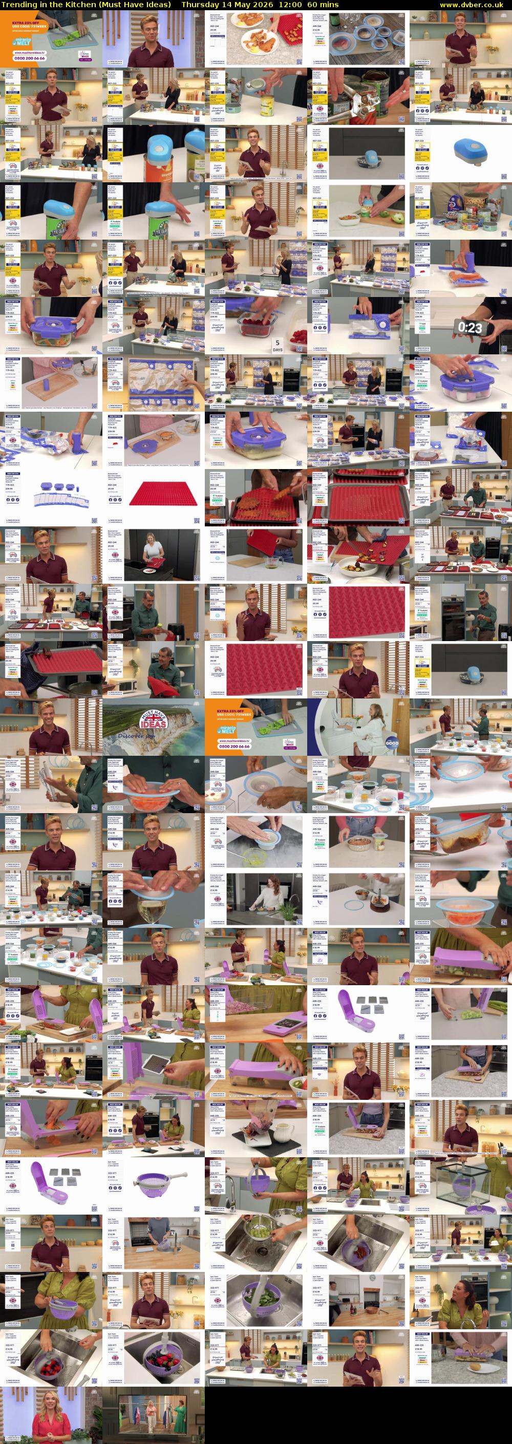 Trending in the Kitchen (Must Have Ideas) Thursday 14 May 2026 12:00 - 13:00