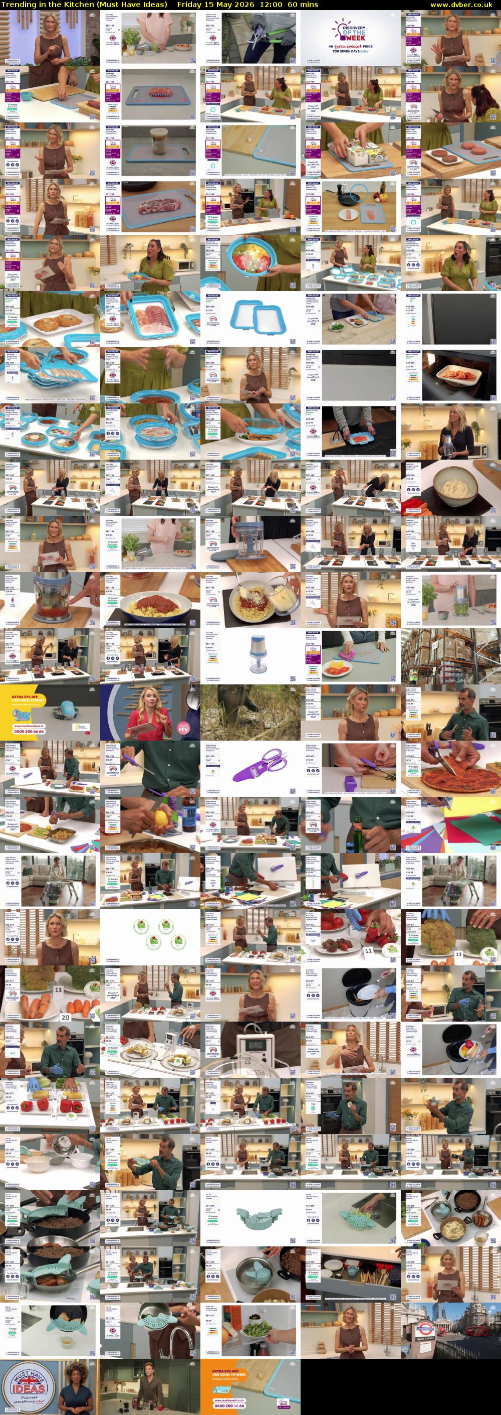Trending in the Kitchen (Must Have Ideas) Friday 15 May 2026 12:00 - 13:00