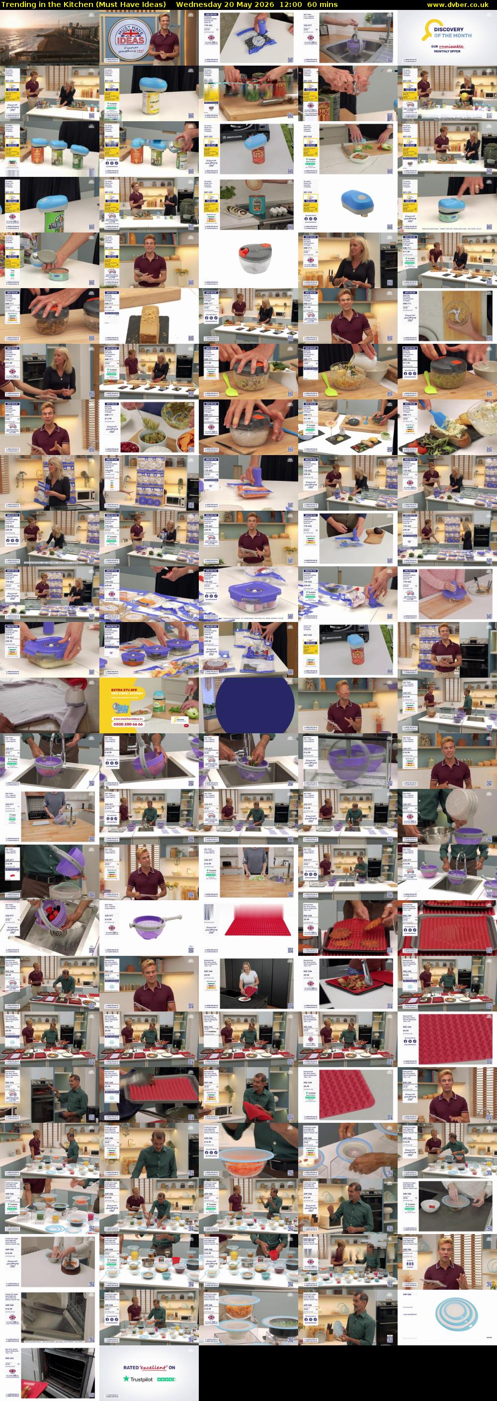 Trending in the Kitchen (Must Have Ideas) Wednesday 20 May 2026 12:00 - 13:00