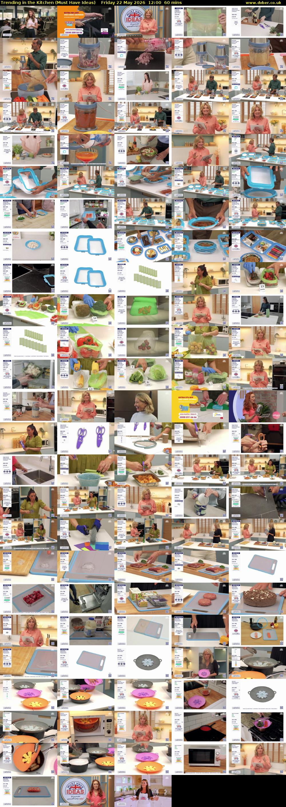 Trending in the Kitchen (Must Have Ideas) Friday 22 May 2026 12:00 - 13:00