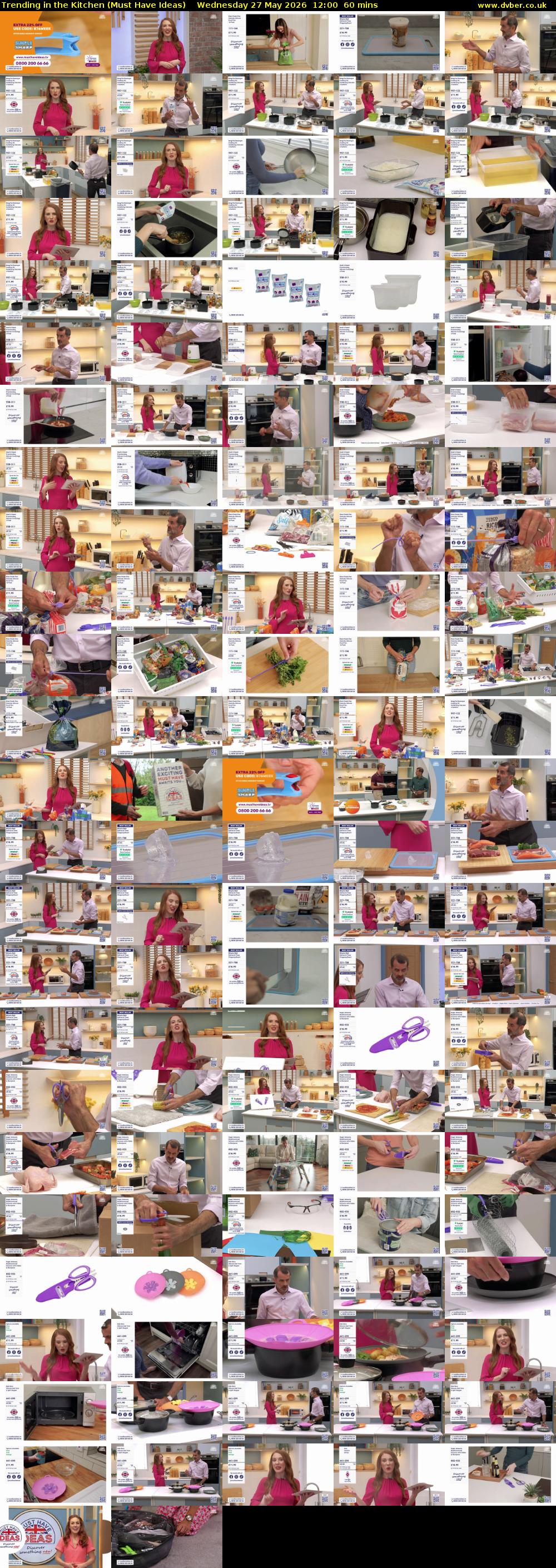 Trending in the Kitchen (Must Have Ideas) Wednesday 27 May 2026 12:00 - 13:00