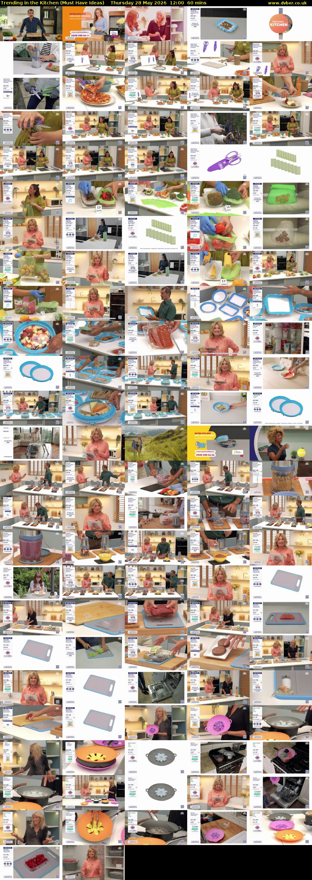Trending in the Kitchen (Must Have Ideas) Thursday 28 May 2026 12:00 - 13:00