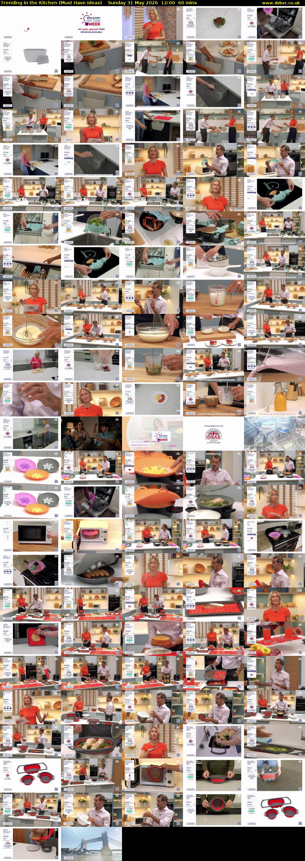 Trending in the Kitchen (Must Have Ideas) Sunday 31 May 2026 12:00 - 13:00