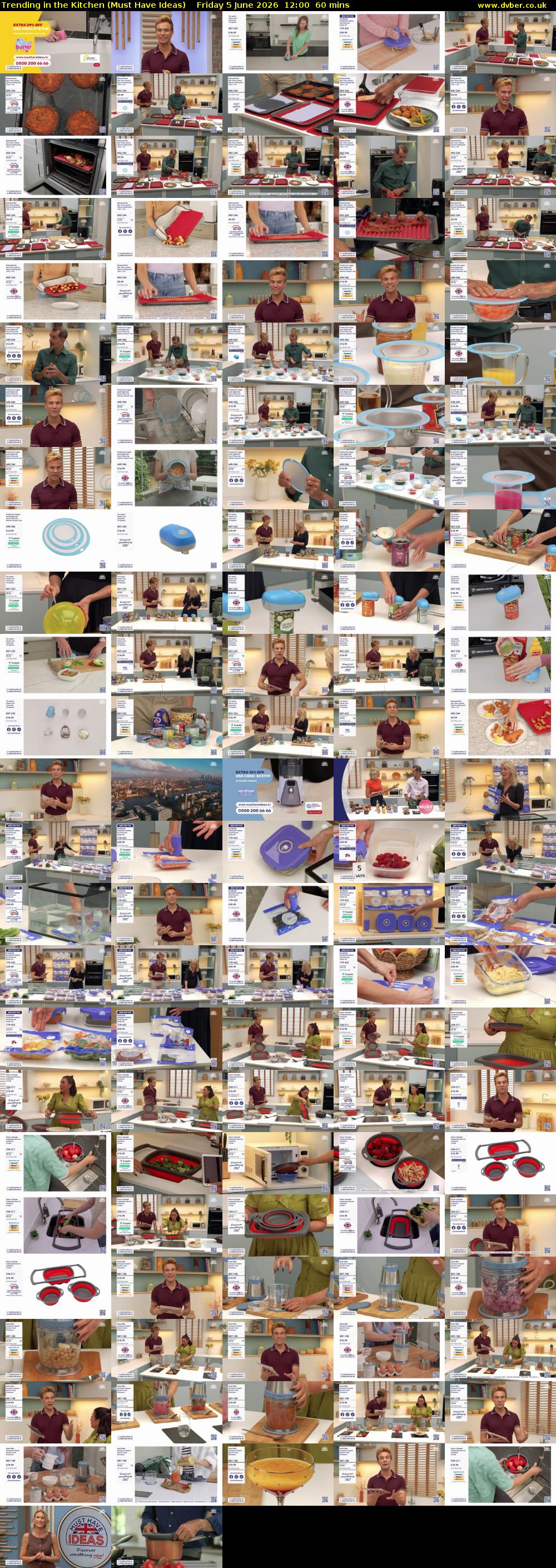 Trending in the Kitchen (Must Have Ideas) Friday 5 June 2026 12:00 - 13:00