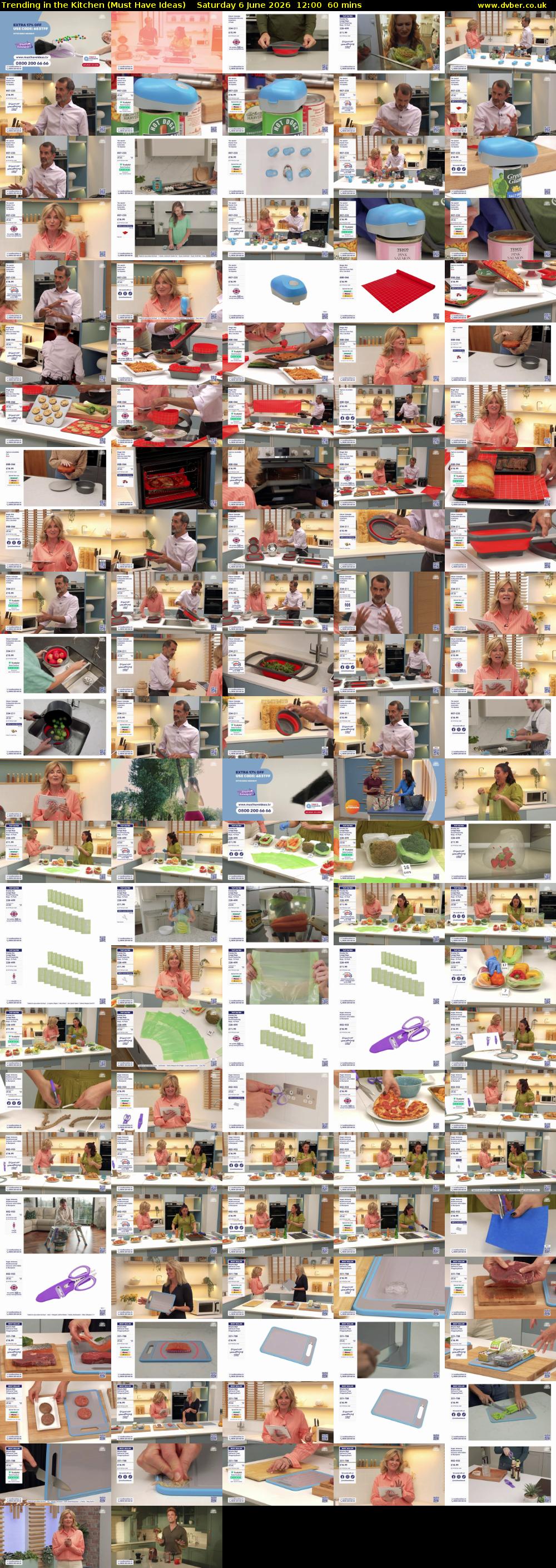 Trending in the Kitchen (Must Have Ideas) Saturday 6 June 2026 12:00 - 13:00