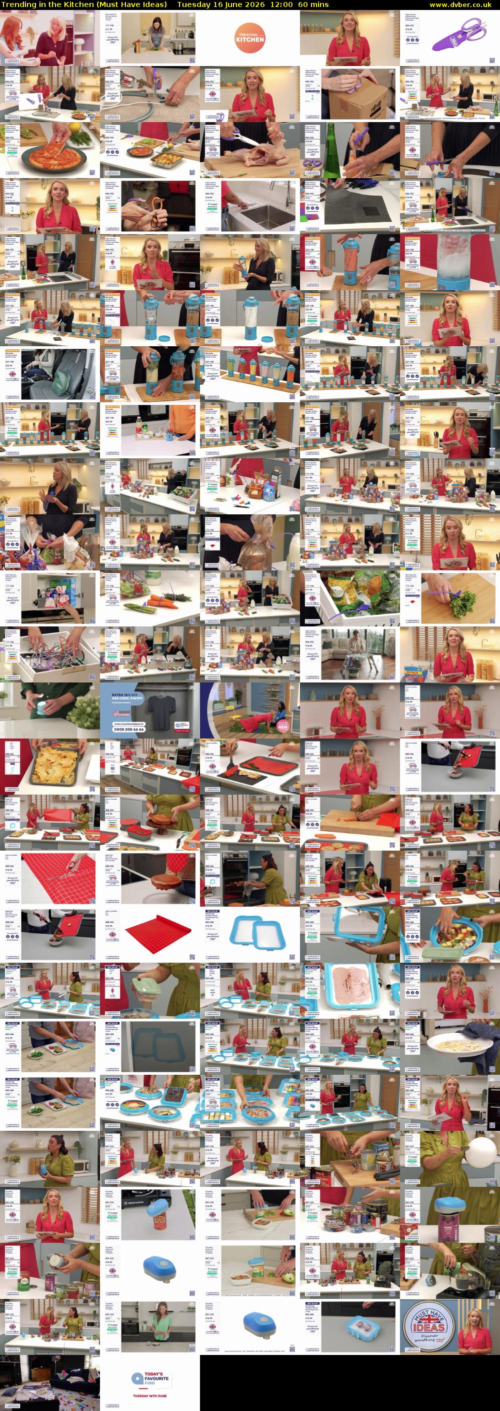 Trending in the Kitchen (Must Have Ideas) Tuesday 16 June 2026 12:00 - 13:00
