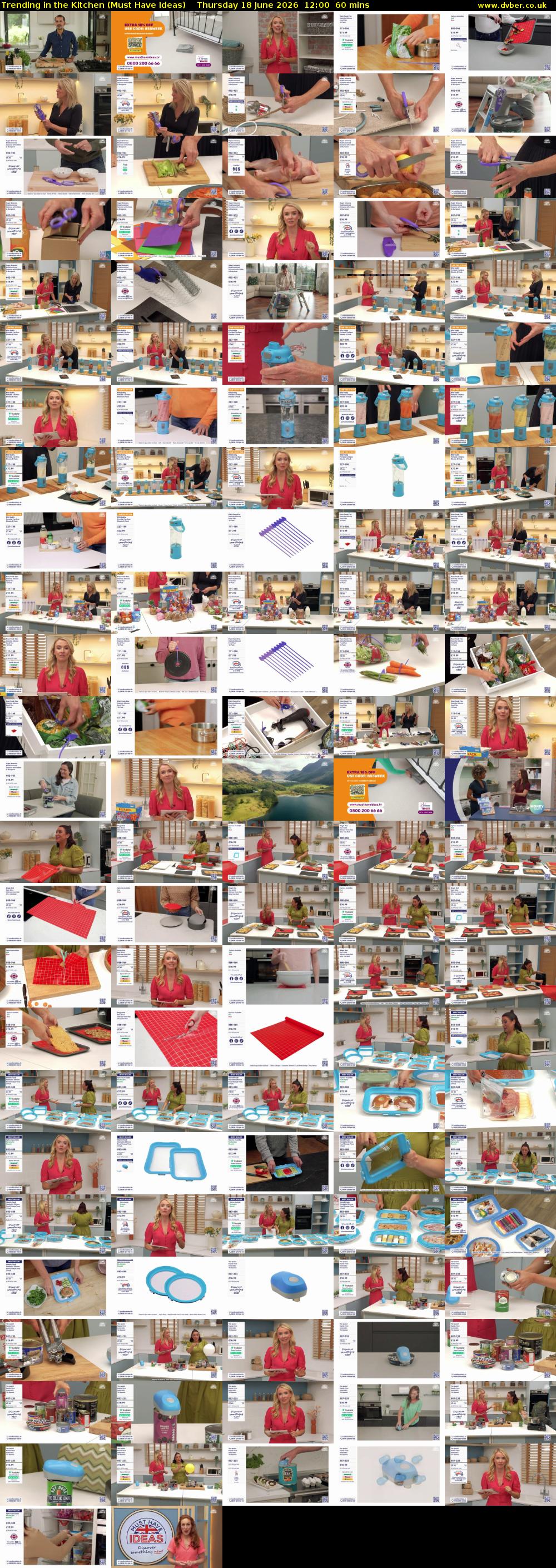 Trending in the Kitchen (Must Have Ideas) Thursday 18 June 2026 12:00 - 13:00