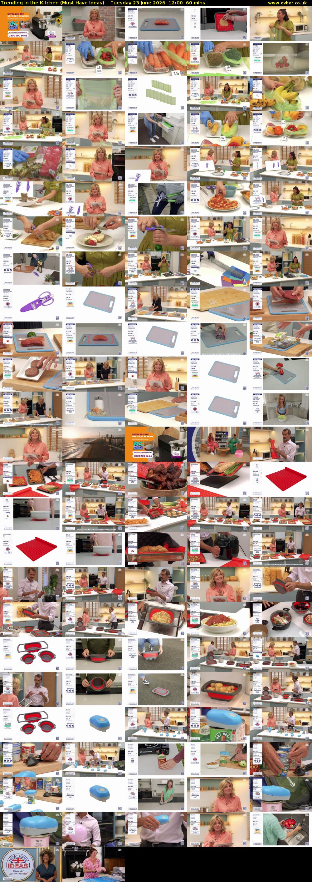 Trending in the Kitchen (Must Have Ideas) Tuesday 23 June 2026 12:00 - 13:00