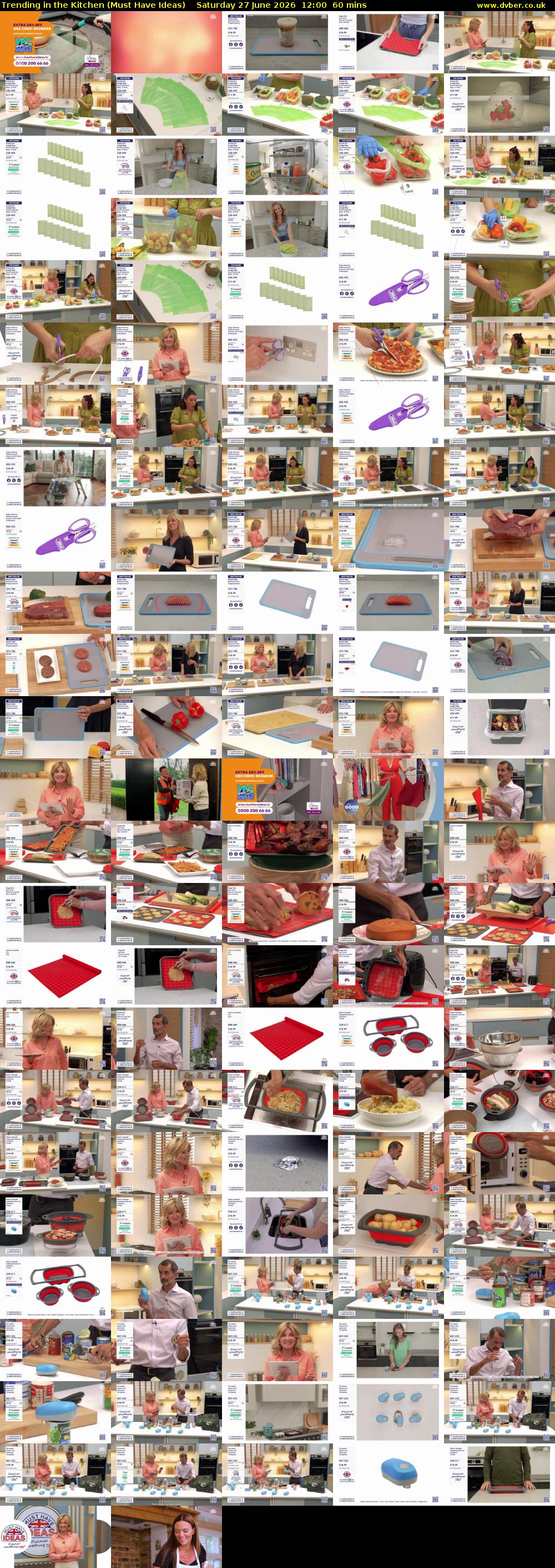 Trending in the Kitchen (Must Have Ideas) Saturday 27 June 2026 12:00 - 13:00