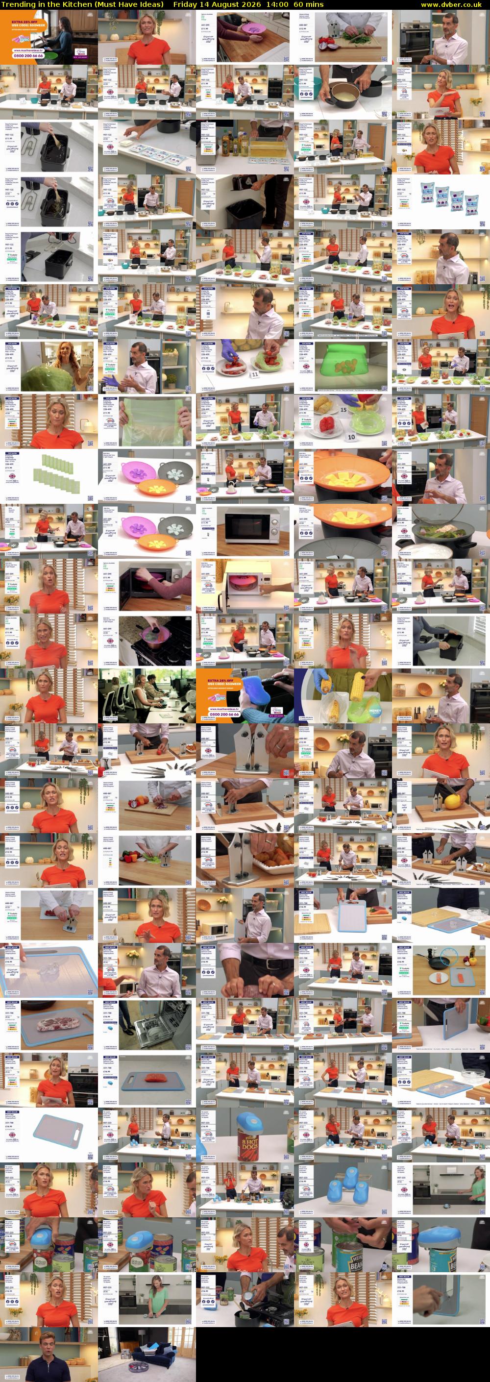 Trending in the Kitchen (Must Have Ideas) Friday 14 August 2026 14:00 - 15:00