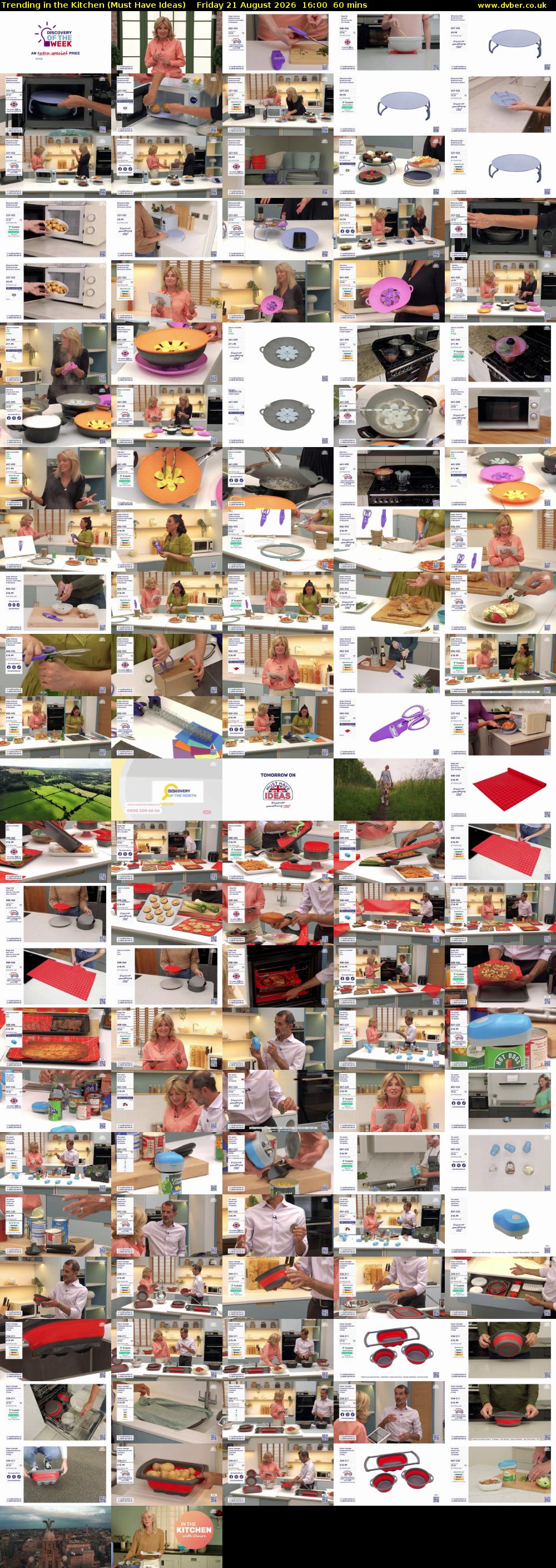 Trending in the Kitchen (Must Have Ideas) Friday 21 August 2026 16:00 - 17:00