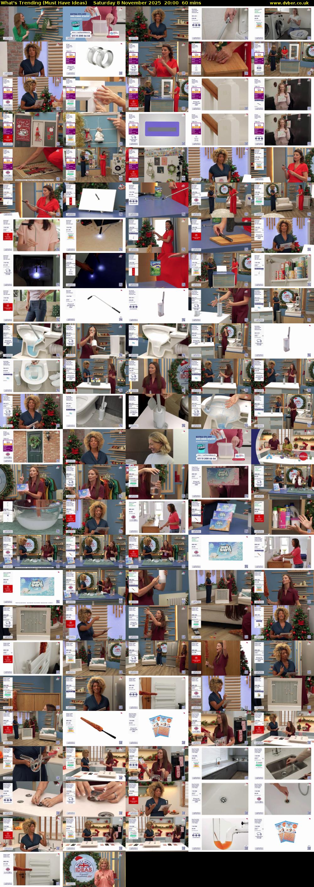 What's Trending (Must Have Ideas) Saturday 8 November 2025 20:00 - 21:00