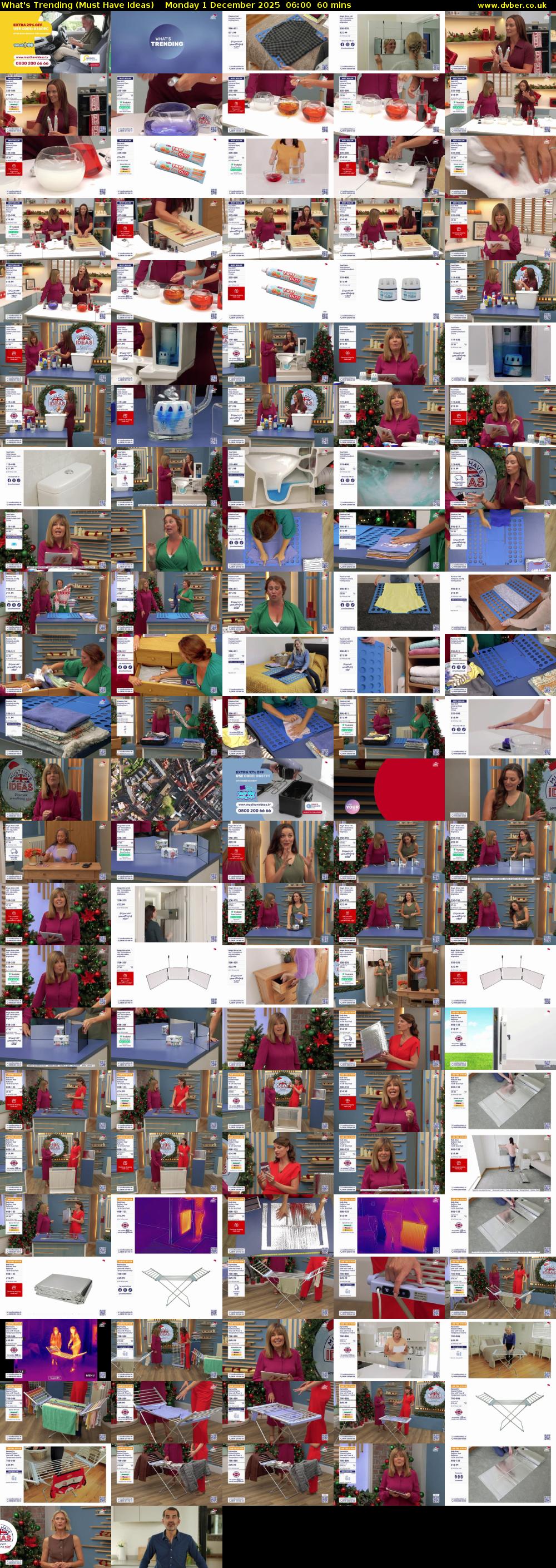 What's Trending (Must Have Ideas) Monday 1 December 2025 06:00 - 07:00