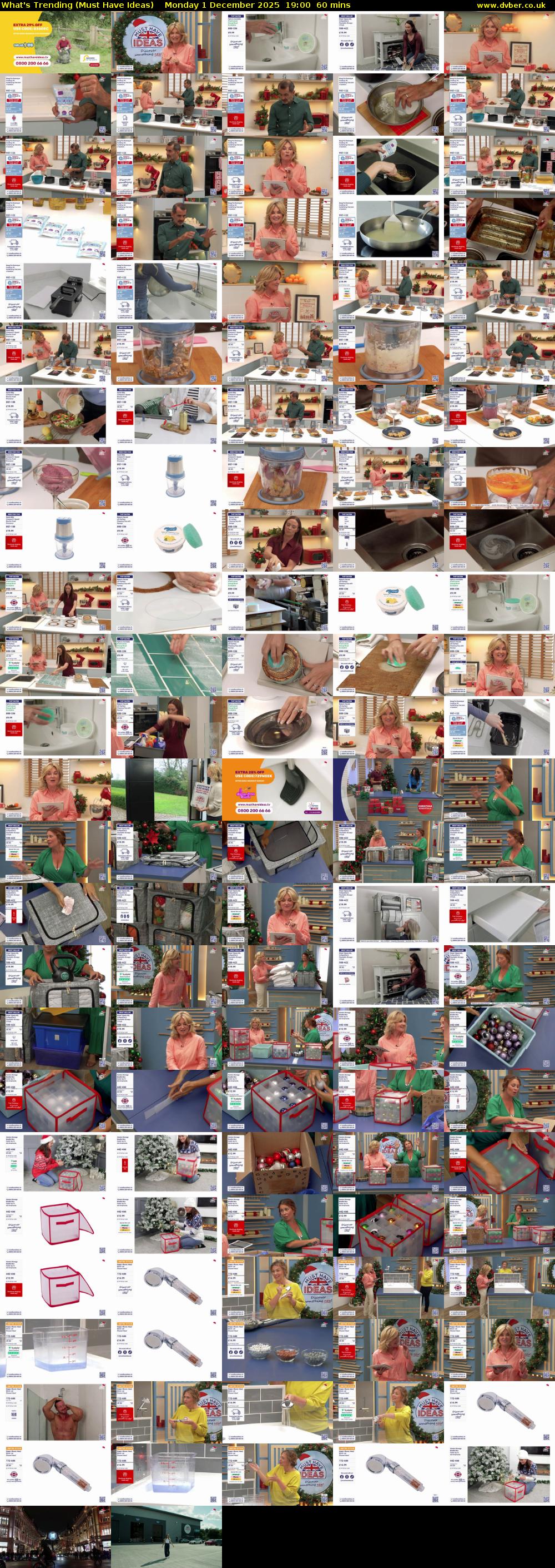 What's Trending (Must Have Ideas) Monday 1 December 2025 19:00 - 20:00