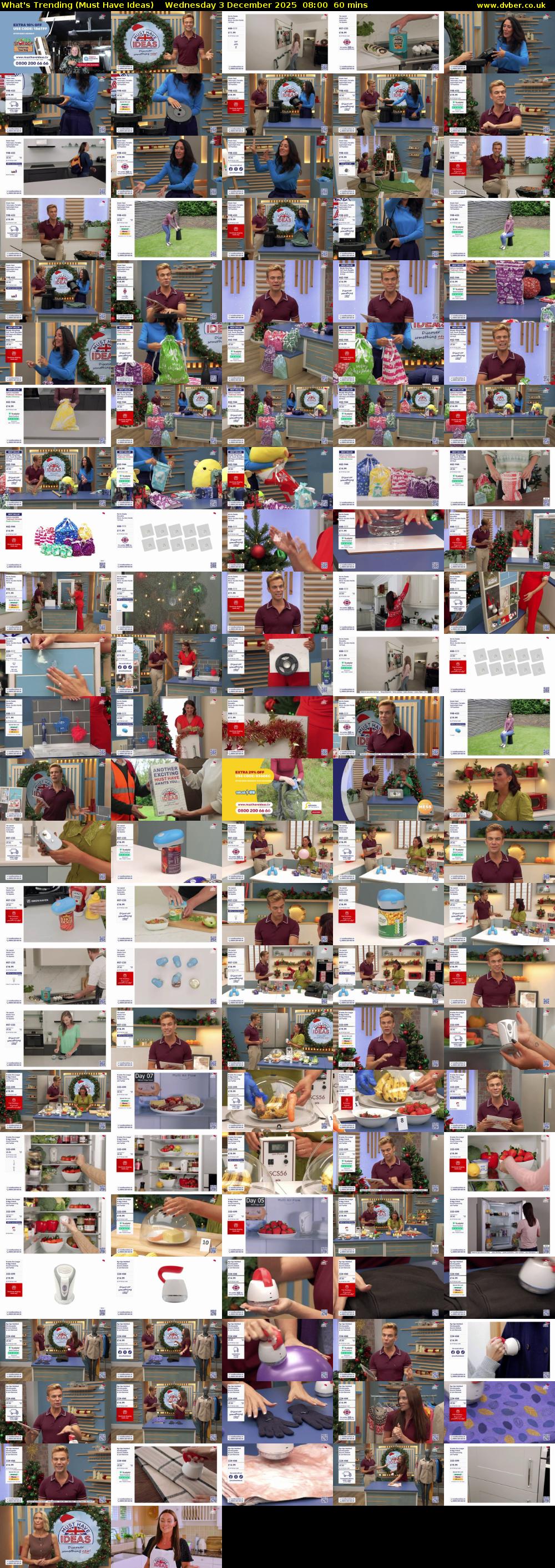 What's Trending (Must Have Ideas) Wednesday 3 December 2025 08:00 - 09:00