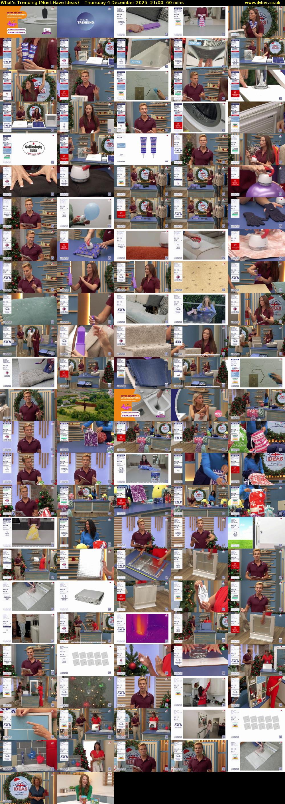 What's Trending (Must Have Ideas) Thursday 4 December 2025 21:00 - 22:00