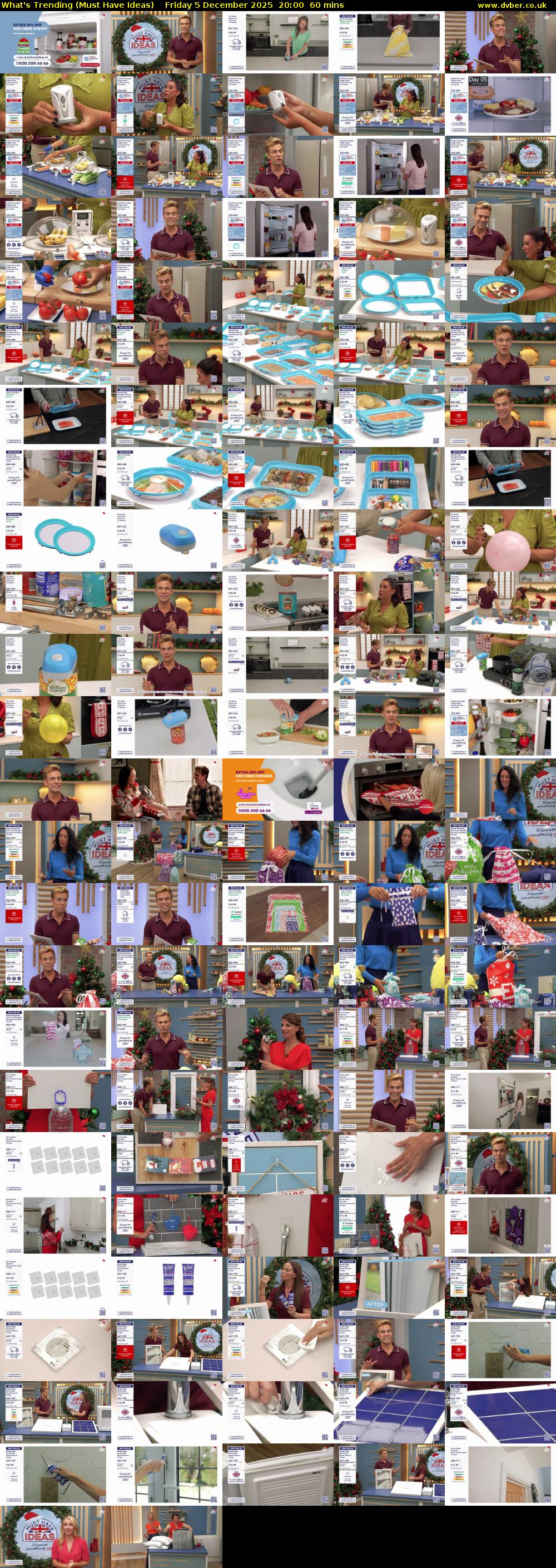 What's Trending (Must Have Ideas) Friday 5 December 2025 20:00 - 21:00