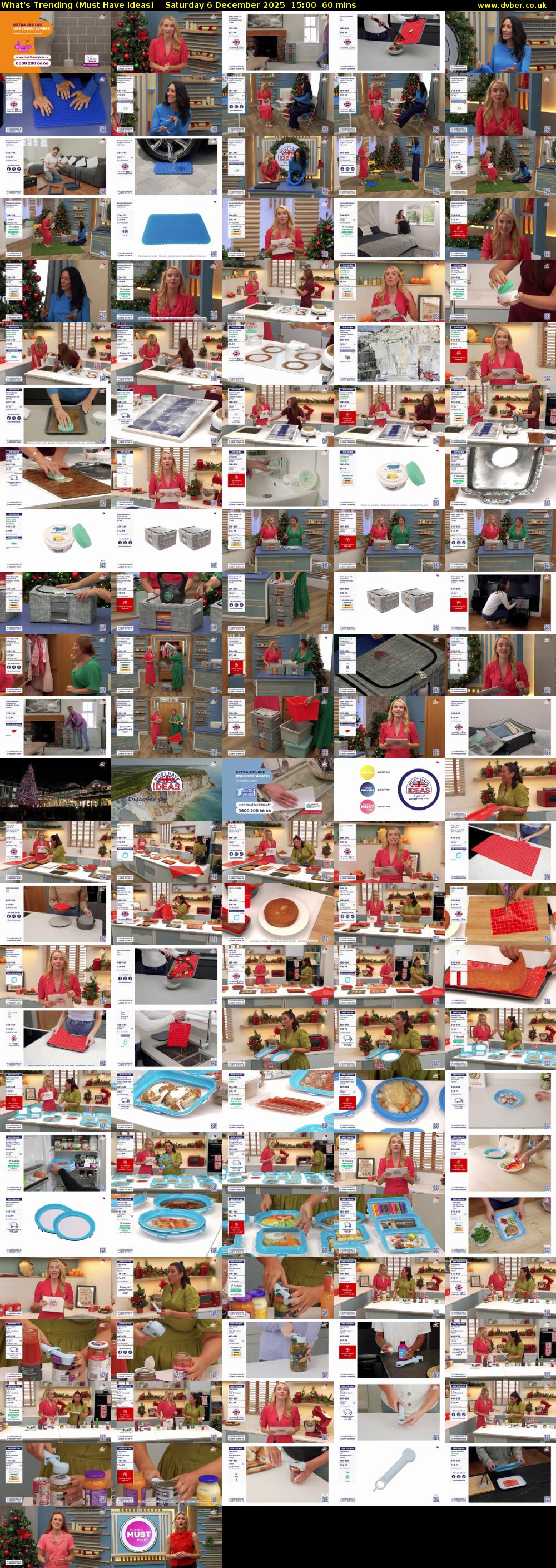 What's Trending (Must Have Ideas) Saturday 6 December 2025 15:00 - 16:00