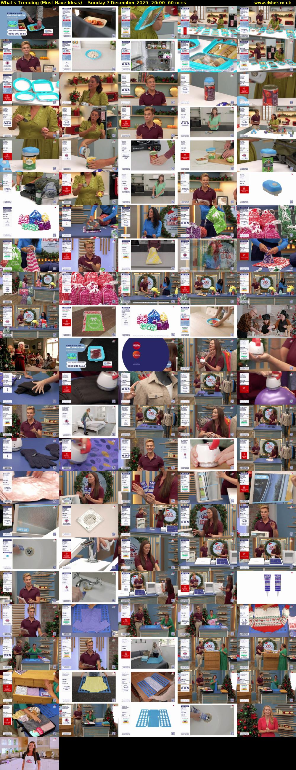 What's Trending (Must Have Ideas) Sunday 7 December 2025 20:00 - 21:00