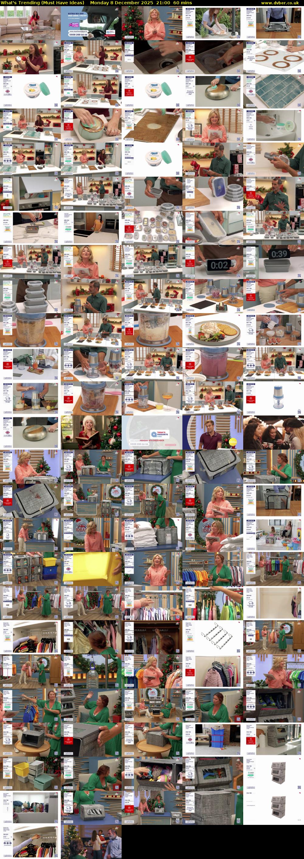 What's Trending (Must Have Ideas) Monday 8 December 2025 21:00 - 22:00