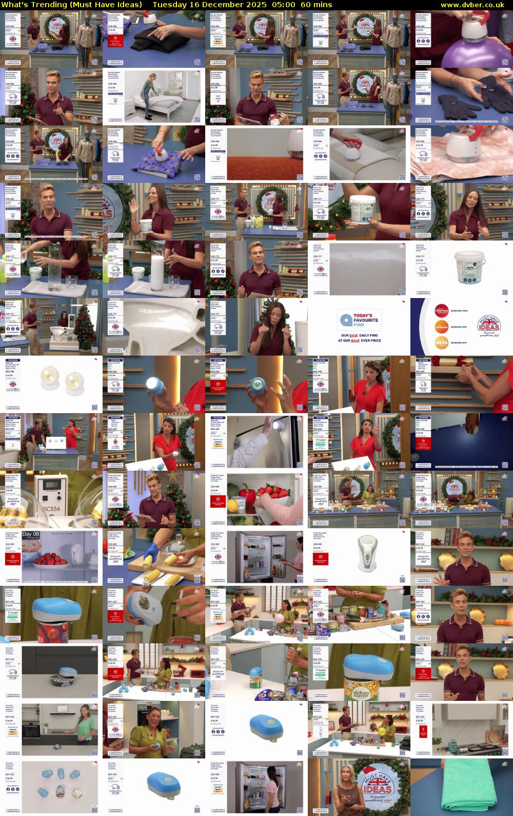 What's Trending (Must Have Ideas) Tuesday 16 December 2025 05:00 - 06:00