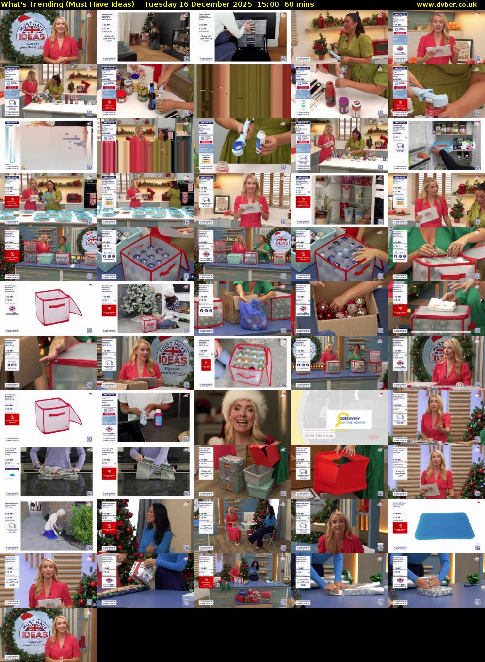 What's Trending (Must Have Ideas) Tuesday 16 December 2025 15:00 - 16:00