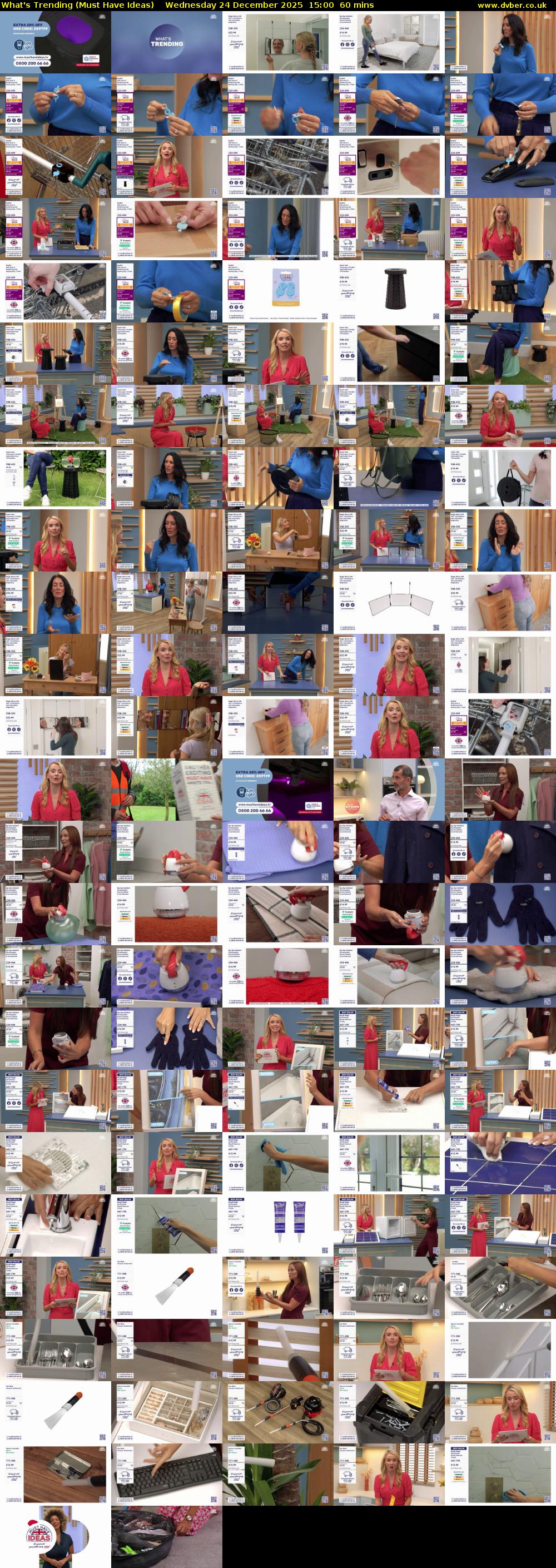 What's Trending (Must Have Ideas) Wednesday 24 December 2025 15:00 - 16:00