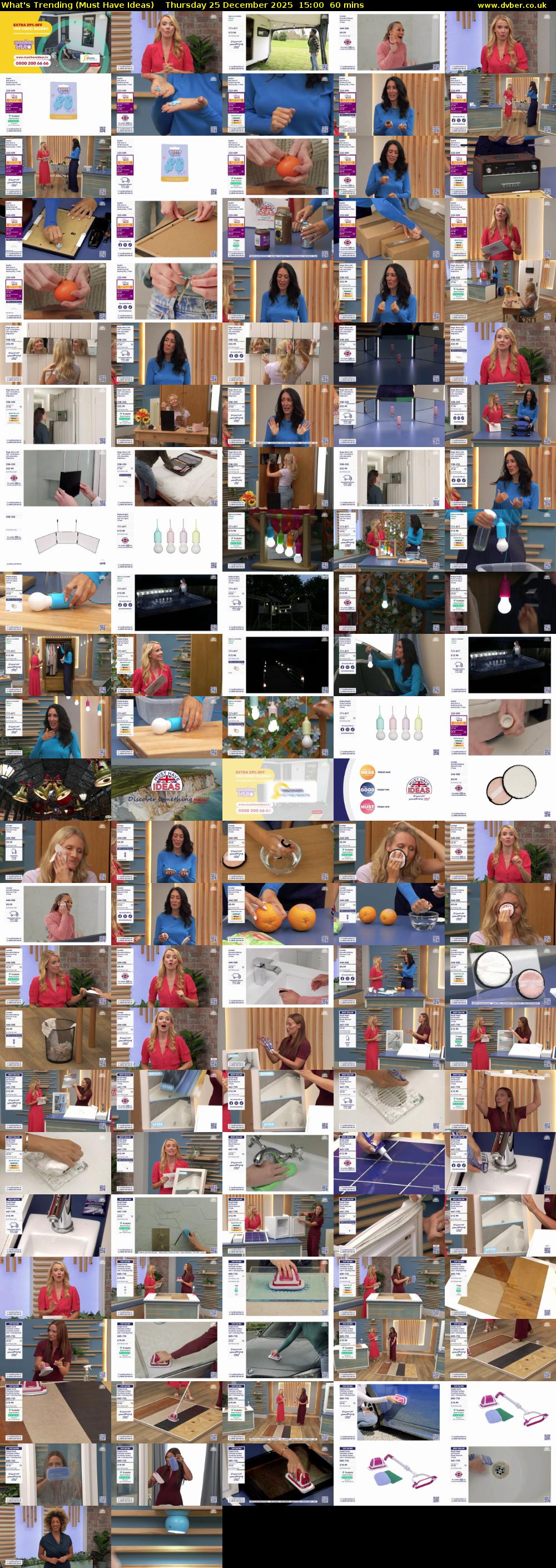 What's Trending (Must Have Ideas) Thursday 25 December 2025 15:00 - 16:00