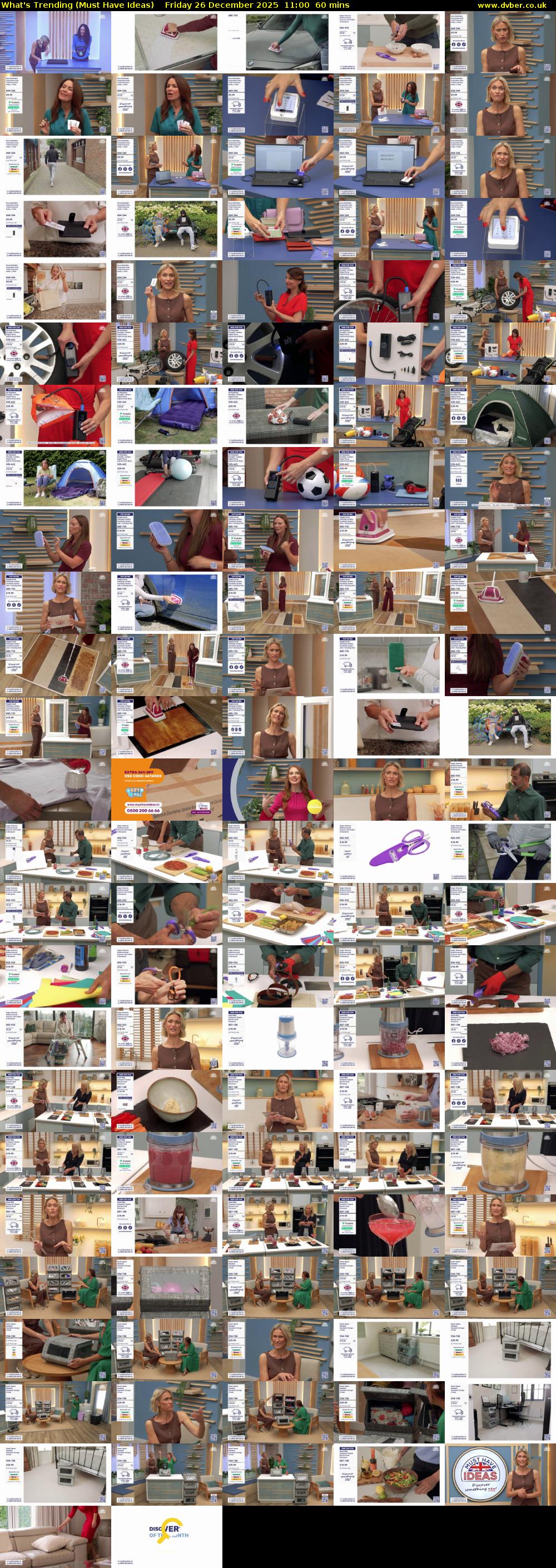 What's Trending (Must Have Ideas) Friday 26 December 2025 11:00 - 12:00