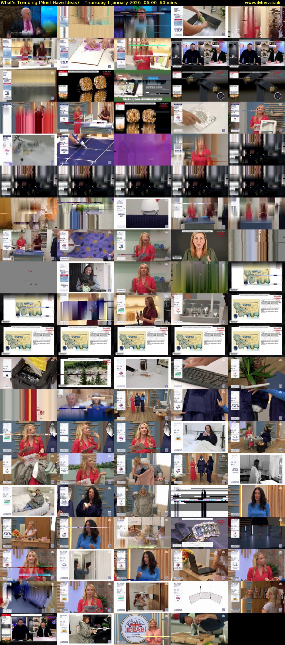 What's Trending (Must Have Ideas) Thursday 1 January 2026 06:00 - 07:00