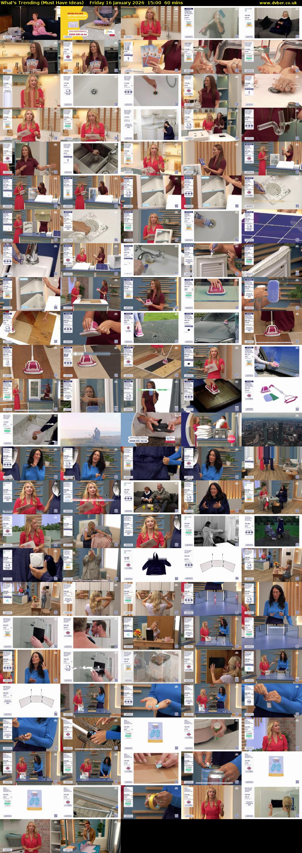 What's Trending (Must Have Ideas) Friday 16 January 2026 15:00 - 16:00