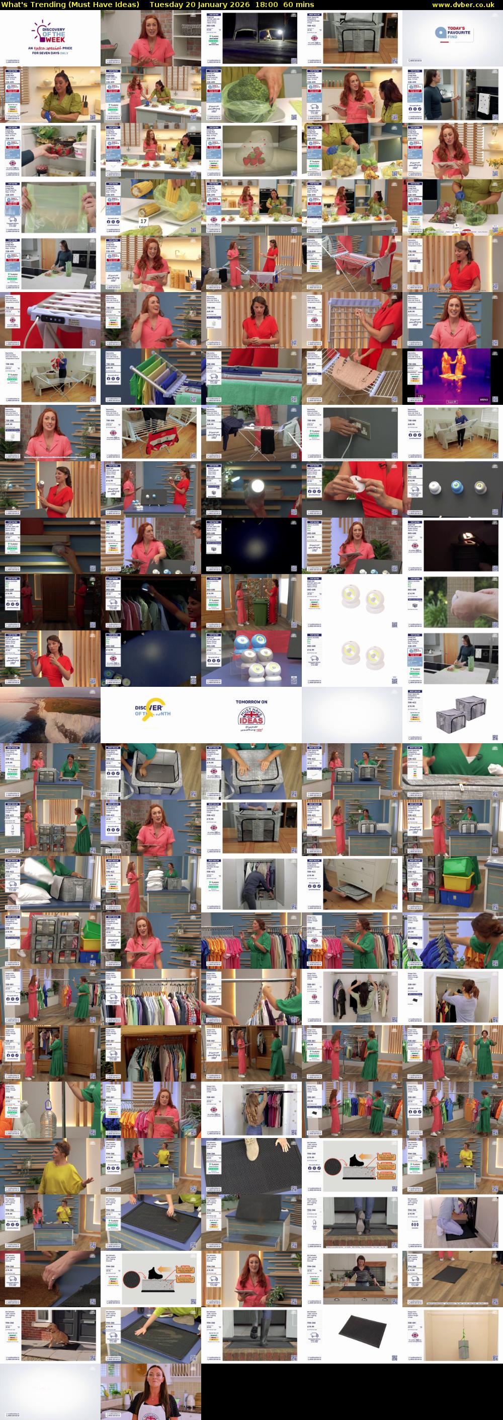 What's Trending (Must Have Ideas) Tuesday 20 January 2026 18:00 - 19:00